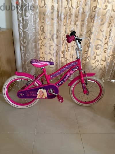 عجله بناتي سن ٧ _١٠ سنين مقاس ١٦