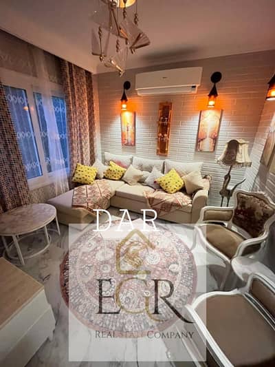 Apartment for rent in Al Rehab, 2 bedrooms and 1 bathroom, close to services, high-end finishes 