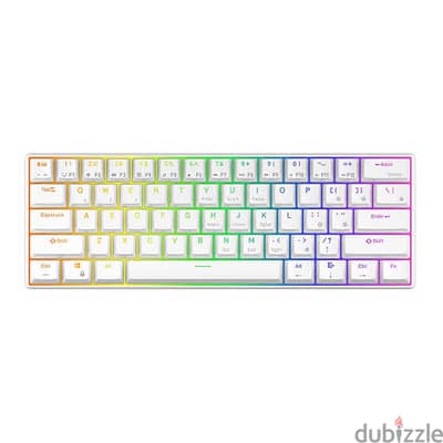 AK61 Mechanical Keyboard (White)