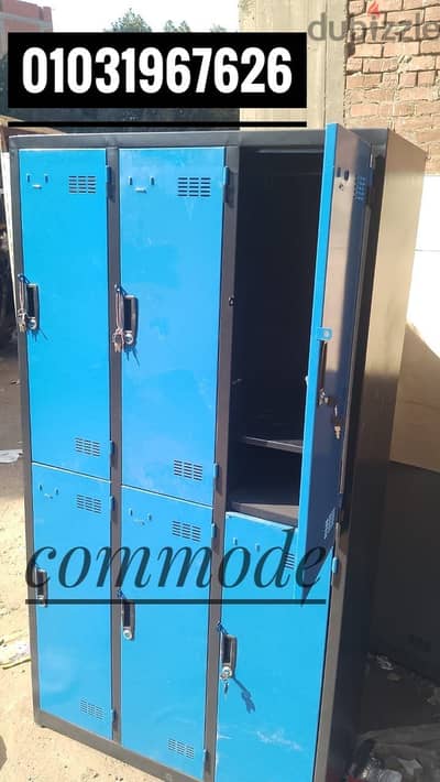 لوكر وحدات تخرين / دولاب معدني / locker / صاج دهان الكتروستاتيك