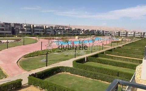 Fully furnished chalet for sale with a pool view in Blumar Resort – Ain Sokhna