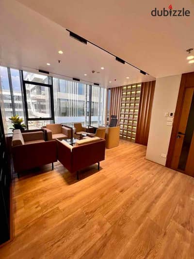 Fully Furnished Office for Rent 256m – Ivory Business Park Sodic