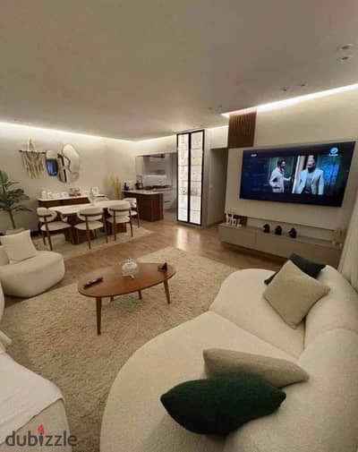 Furnished apartment for daily or monthly rent for families in Sheikh Zayed, Beverly Hills Compound