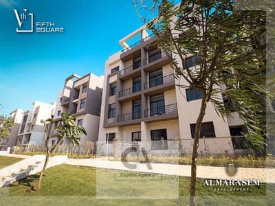 Ground floor apartment with garden for sale at cash price in Fifth Square Compound ready to move in the heart of the Golden Square fully finished Ground floor apartment with garden for sale at cash price in Fifth Square Compound ready to move in the heart of the Golden Square fully finished