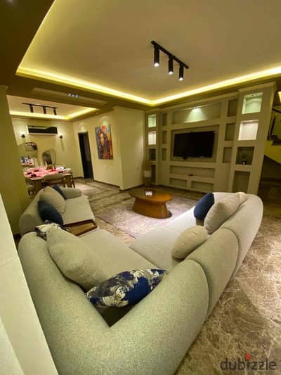 Furnished apartment for daily or monthly rent in Sheikh Zayed, Beverly Hills VIP compound
