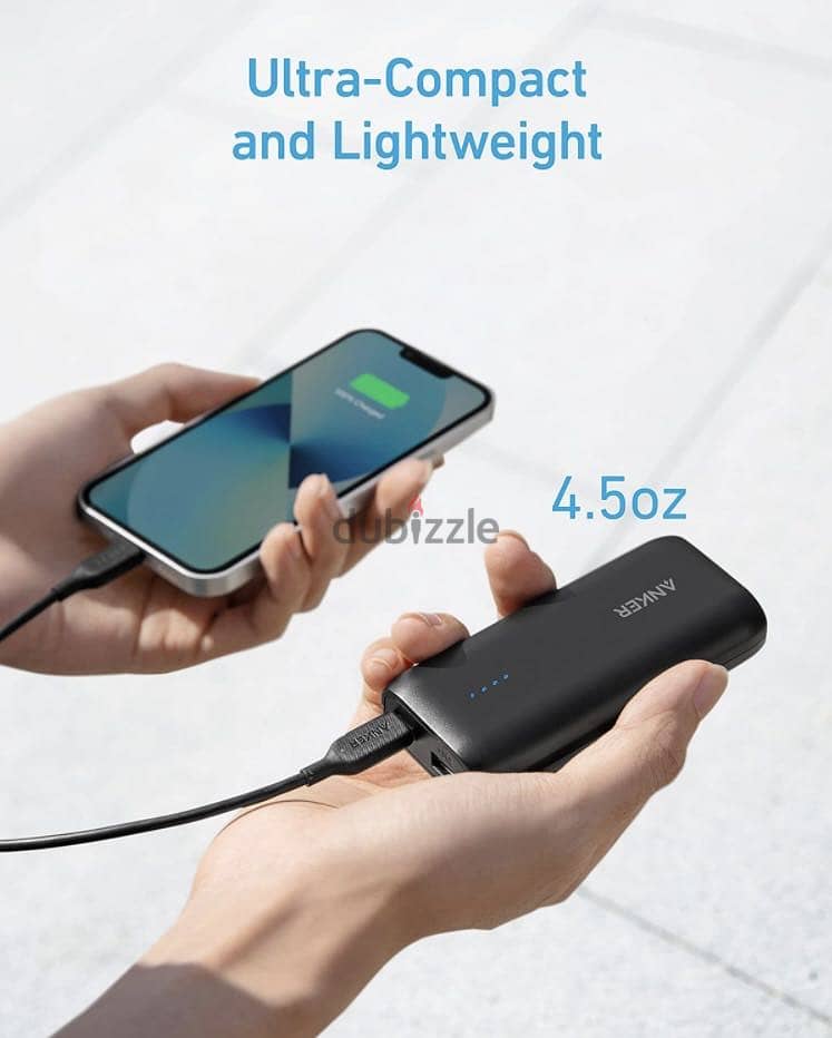 Anker power bank, 5200 mAh 1