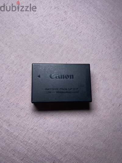 Canon Battery Pack LP-E17 Original / اصليه