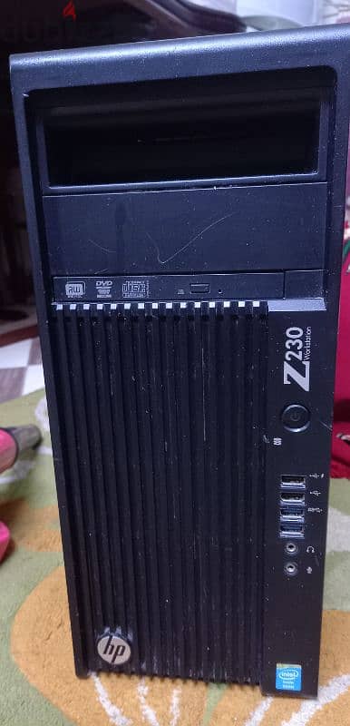 للبيع جهاز HP Z230 Workstation مستعمل بحالة جيدة