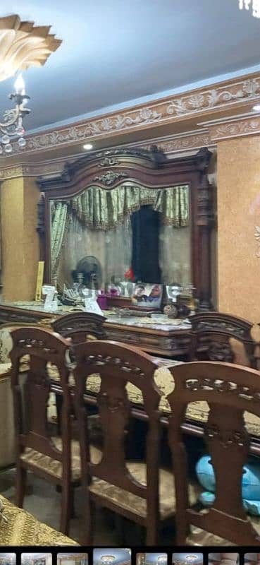سفره ٨ كراسي نيو كلاسيك دمياط