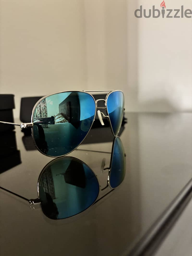 Rayban sunglasses aviator with box 6