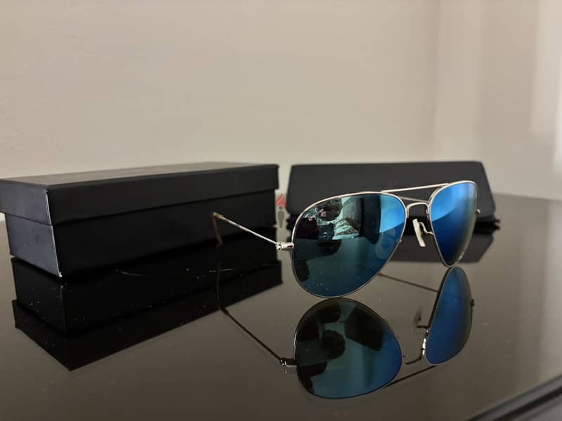 Rayban sunglasses aviator with box 8