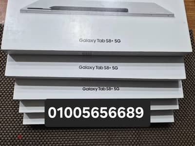 galaxy tab s8+ plus 5G 128+8 جديد متبرشم