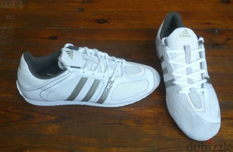 ADIDAS Mensur white leather  shoes size 45.5