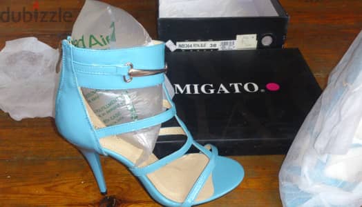 Migato Royal Blue high heel (10.5cm) size 38