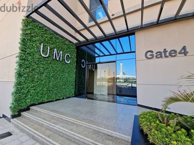 عيادة للايجار في التجمع الخامس -٥٦م مول طبي متكامل UMC القاهره الجديده
