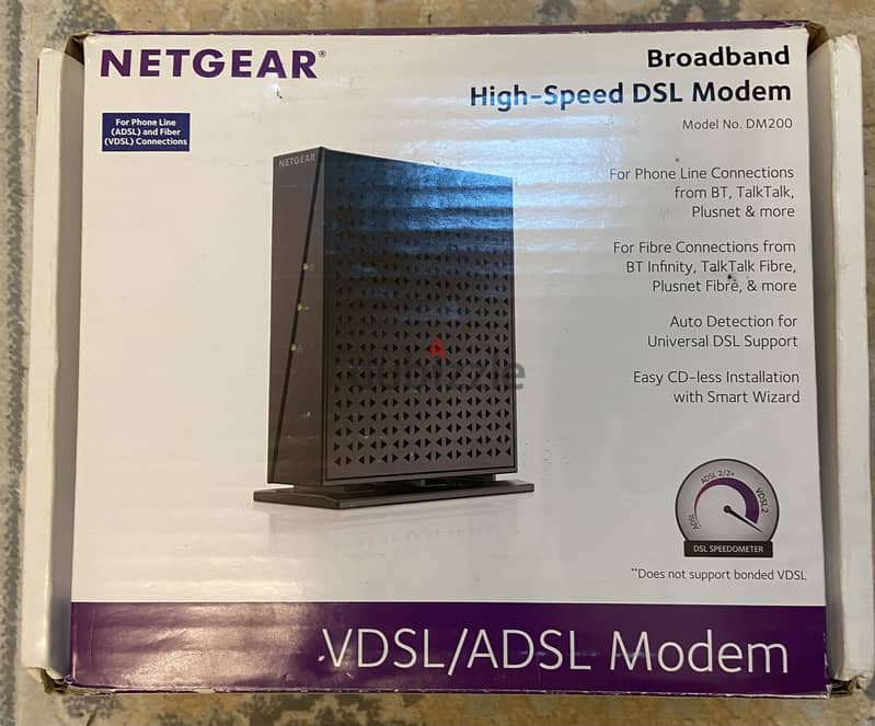 Netgear modem router- not wireless 9