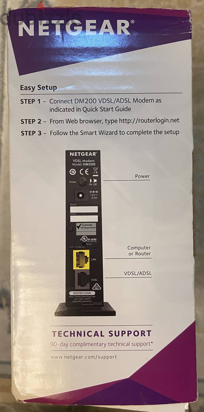 Netgear modem router- not wireless 10