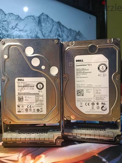 1T sas hdd for servers هاردين مخصصين للسرفرات