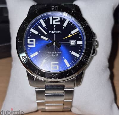 Casio Analogue Watch (Blue) MTP-VD01D-2BVUDF for Sale