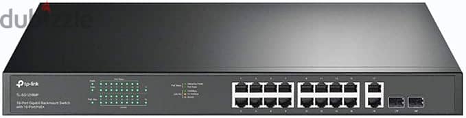 TP LINK SWITCH 18 PORTS Poe سويتش تي بي لينك+HICKVISION NVR هيكفيجن