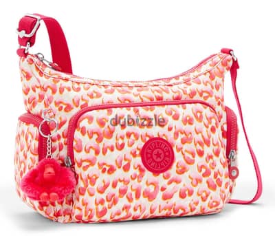 Kipling GABB S Medium Crossbody Bag - Latin Cheetah
