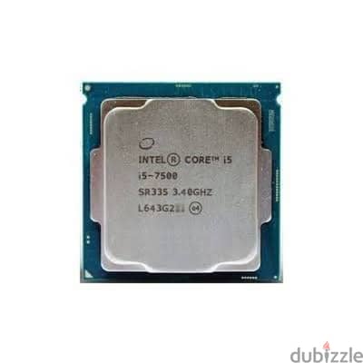CPU intel i5 7500