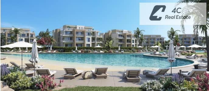 تاون هاوس فيو بحر مباشر موقع متميز ريسيل اقل سعر في الماركت 4 غرف في Seashore Hyde Park