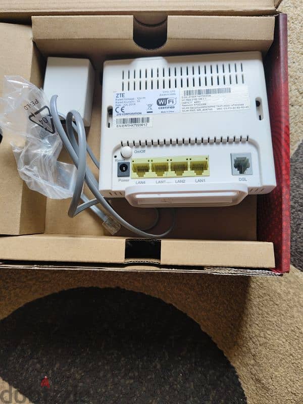 ZTE WE WIFI ROUTER 1