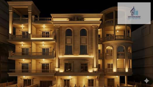 شقه 253 م واجهه بحري باطلاله رائعه علي ميدان بمشروع بيت الوطن الاساسي
