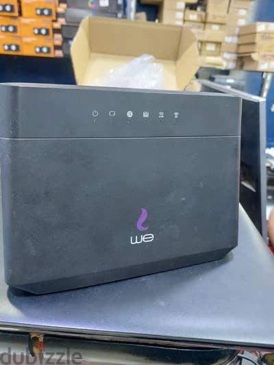 للبيع راوتر we جديد استعمال ٦ شهور vdsl
