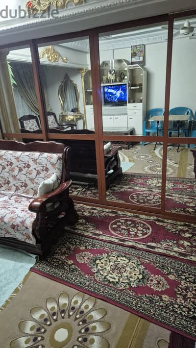 باب ألوميتال نبيتي عرض ٣٦٠ سم عدد ٤ درف جرار باب الوميتال