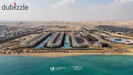 فرصه مش هتتكرر شاليه للبيع 90 متر متشطب بالكامل في لاسيرينا بالم بيتش اجمل بحر في العين السخنه فيو بحر بمقدم 10% وتقسيط على 6 سنوات بدون فوائد