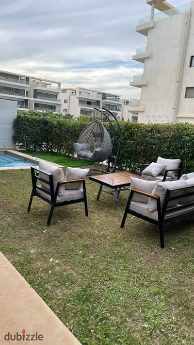 Apartment for rent in lake view residence compound in the golden square 5th settlement at New Cairo