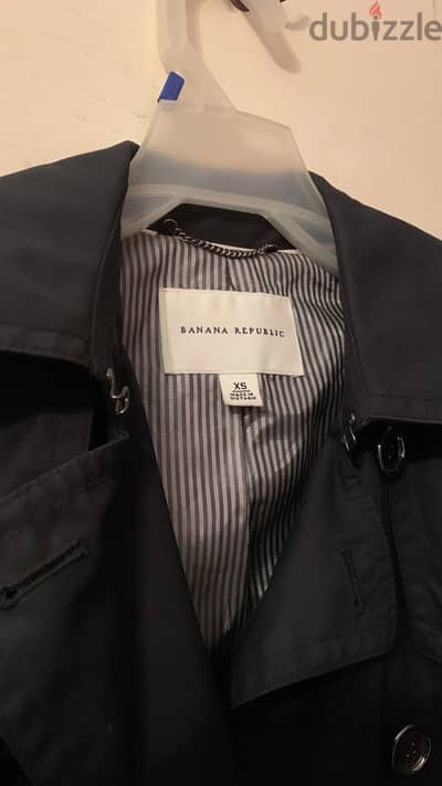 banana republic trench coat