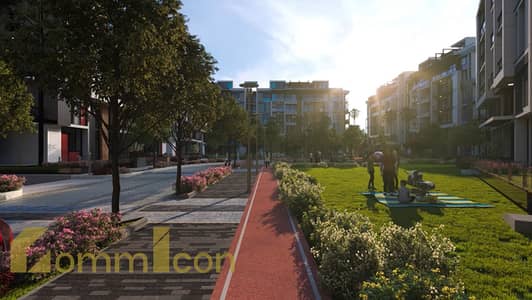 شقة للبيع 3 غرف مساحه مميز في كمبوند Icon Gardens بجوار هايد بارك - التجمع الخامس , القاهرة الجديدة