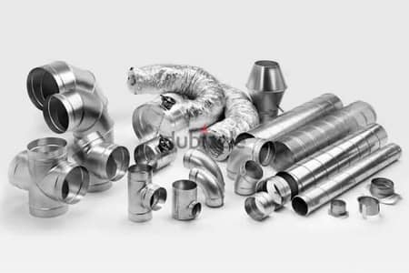 مداخن ودكتات هواء للشفاطات والهود والتكيفات Duct