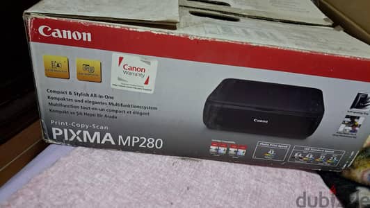 طباعه واكتر من جهاز في واحد كانون pixma 280