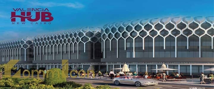 عيادة 65 متر متشطبه امكانيه تقسيم اكثر من غرفه في Valencia Hub بالقرب هايد بارك التسعين الجنوبي التجمع الخامس، القاهرة الجديدة