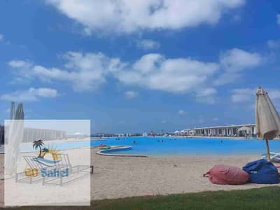 كابانا للبيع بسيشل الساحل الشمالي علي البحيرة بسعر لقطة و موقع مميز