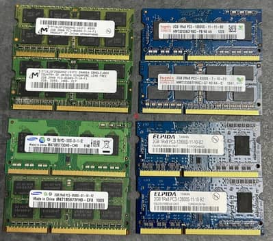 ram lap top 2g ddr3