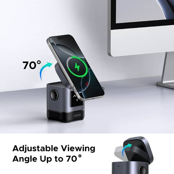 ugreen 3 in 1 wireless charger 2