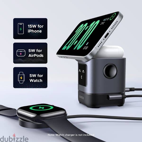 ugreen 3 in 1 wireless charger 4