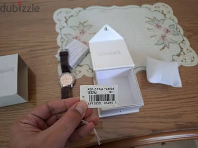 ساعة كاسيو MTP-1374L-7AVDF أصلية بحالة ممتازة للبيع وليس البدل