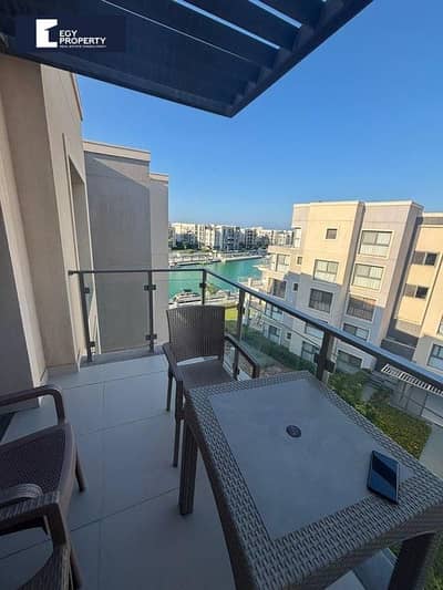 Fully Furnished 1 Bedroom Chalet for Rent in Marassi North Coast 75 sqm