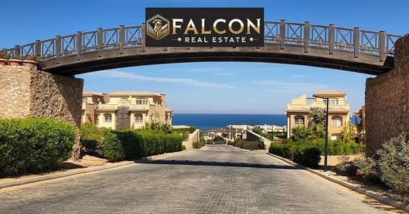 56 sqm chalet for sale in the village of (Tilal Ain Sokhna), fully finished, overlooking the sea, installments up to the last 14 years, and a 40% disc