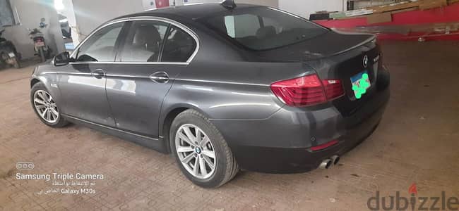 بي ام دبليو  2016 520i بحالة ممتازه