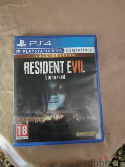 RESIDENT EVIL 7 GOLD EDITION للتبديل أو البيع