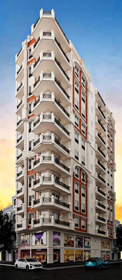 For sale, a distinctive apartment 125m, branching from Jamal Abd al-Nasir Street