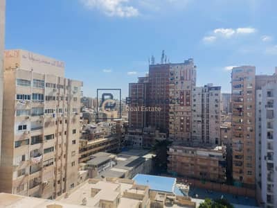 - شـقـة للبيع 150م سابا باشا - بين الترام و ابوقير - ( مطلات مفتوحة )