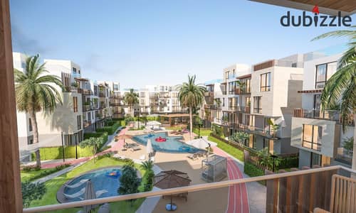 بجوار مول اركان عمارة متشطبة بخدمات فندقية للبيع بالتقسيط علي 10 سنين في الشيخ زايد